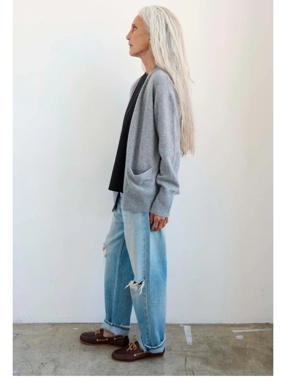 Jamie Haller Slouch Jean In Merced Indigo - Picture 8 of 13